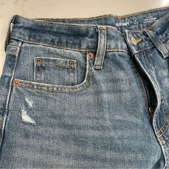 NWT Old Navy Women’s Relaxed Fit Jeans - Medium Blue - Picture 11 of 15